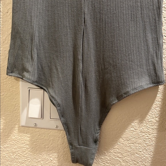 Corset Style Bodysuit Sage Green By Dress Forum - Picture 10 of 11